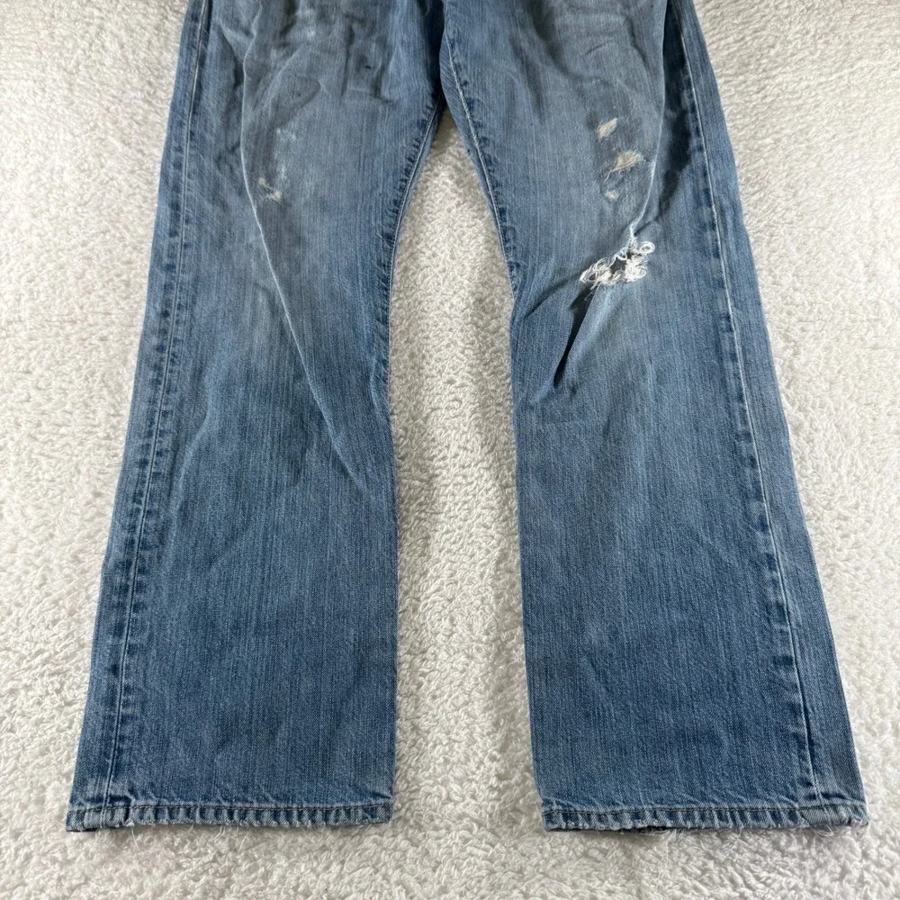 Polo Ralph Lauren Jeans Mens 32x30 Blue Denim The Classic Fit Preppy Casual Pony - Picture 4 of 11